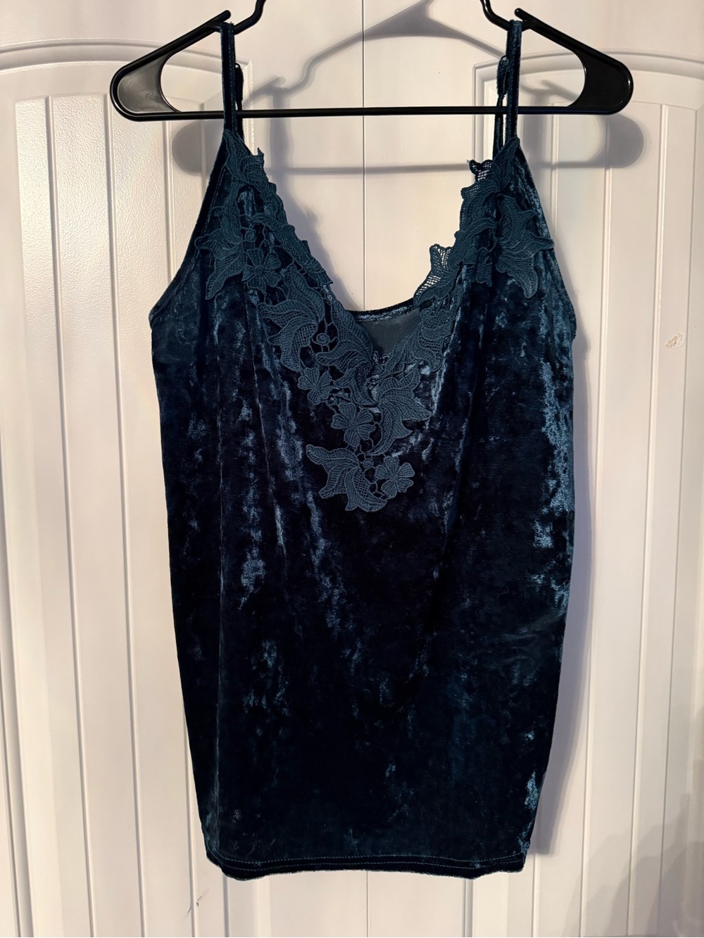 Velvet Lace Trim Tano